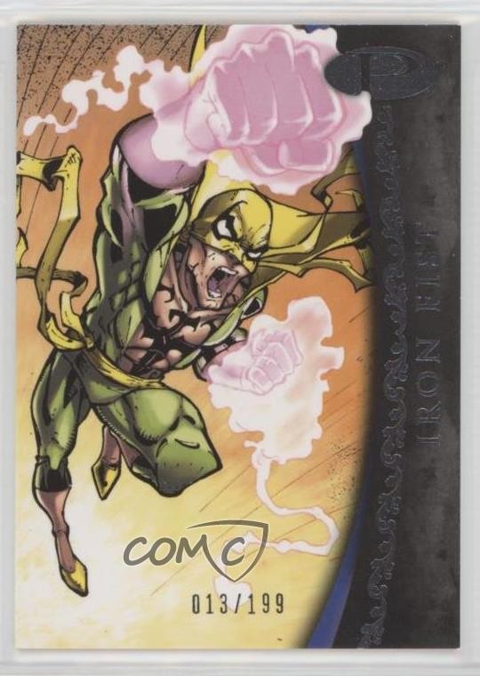 2012 Upper Deck Marvel Premier 13/199 Iron Fist #13 0nr3