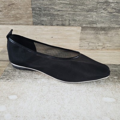 Naturalizer Game Changer Womens Ballet Flat Sz 8.5 Wide Mesh Round Toe Slip On