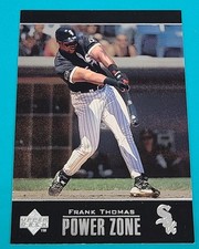 1998  Upper Deck Power Zone  #PZ2 Frank Thomas White Sox Baseball Card J2
