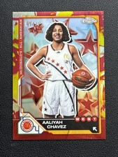 2025 Topps Chrome McDonald’s Rookie 05/25 Tie-Dye Refractor Aaliyah Chavez RC