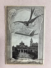 P) Cartolina formato piccolo Genova Madonna della Guardia 1918