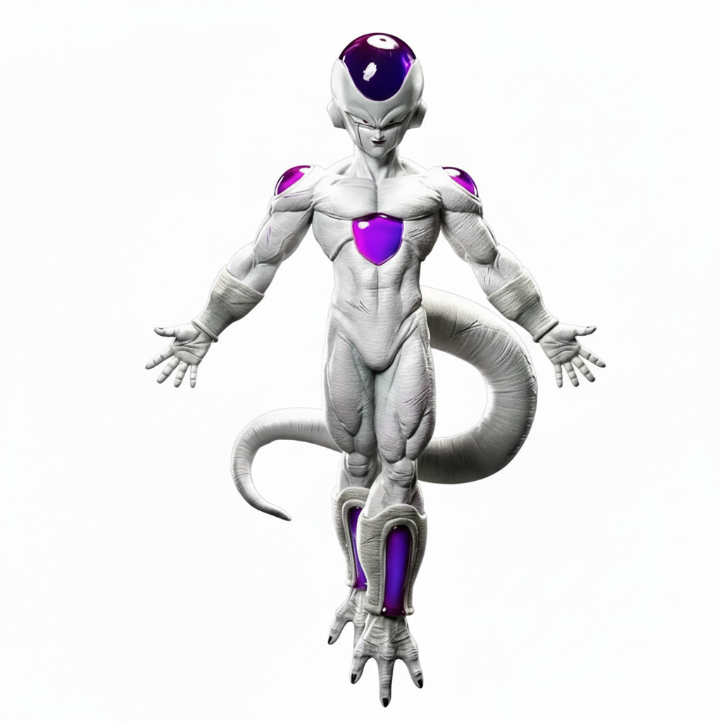 Action Figure Dragon Ball Z Freezer Forma Finale 26cm Statua PVC Collezione