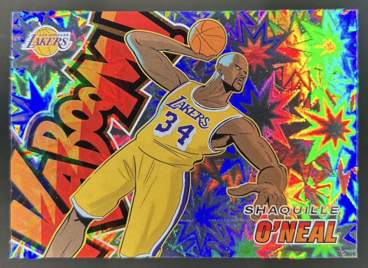 2024-25 Panini Revolution Shaquille O'Neal Kaboom-Horizontal SP #34 Lakers