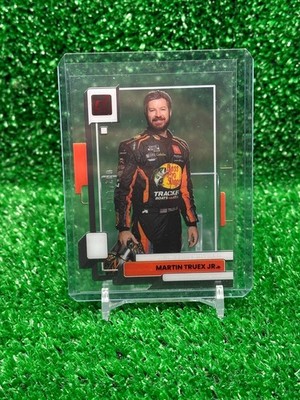 2023 Panini Chronicles Clearly Donruss Red #'d 92/100 Martin Truex Jr #9 RT
