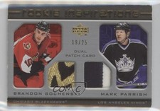 2005-06 Rookie Update 19/25 Brandon Bochenski Mark Parrish #223 Dual Patch 1r5