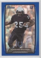 2013 Bowman Blue Rainbow Foil 261/499 Kerwynn Williams #191 1b9