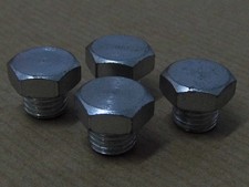 Triumph Tiger Cub 335/024 Amal Type32 Carb Float Bowl Main Jet Plug Screw x4 '
