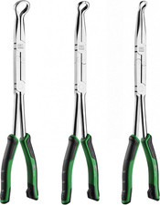 Sk 3-piece Hose Pliers Set 13 Double Jointed Long Reach Hose Grip Pliers Sk 3-piece Hose Pliers Set 13 Double Jointed Long Reach Hose Grip Pliers