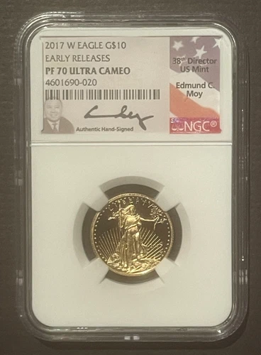 2017-W American Gold Eagle 1/4 oz Proof — photo from the most recent tracked eBay sale