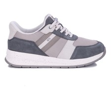 Drew Shoe Connor - Grey Suede Combo