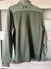Under Armour Men's Medium Quarter Zip Green Cold gear