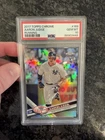 2017 TOPPS CHROME RUNNING #169 AARON JUDGE PSA 10 Rare SP Rookie Card RC