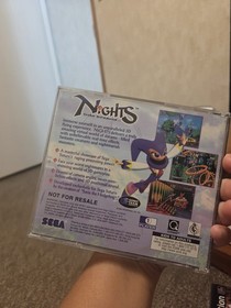 Nights Into Dreams (Sega Saturn, 1996) Not For Resale Version Complete TESTED