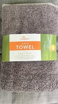 Sunlighten CelliANT Bath Towel Gray 56 x 26 in
