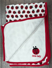 Baby Girl Gymboree 2008 Flitter Flutter Little Lady Ladybug Blanket Excellent