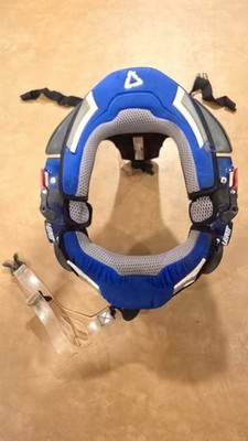 Leatt Club GPX neck Brace Size L/XL Blue Motorcycle Protection