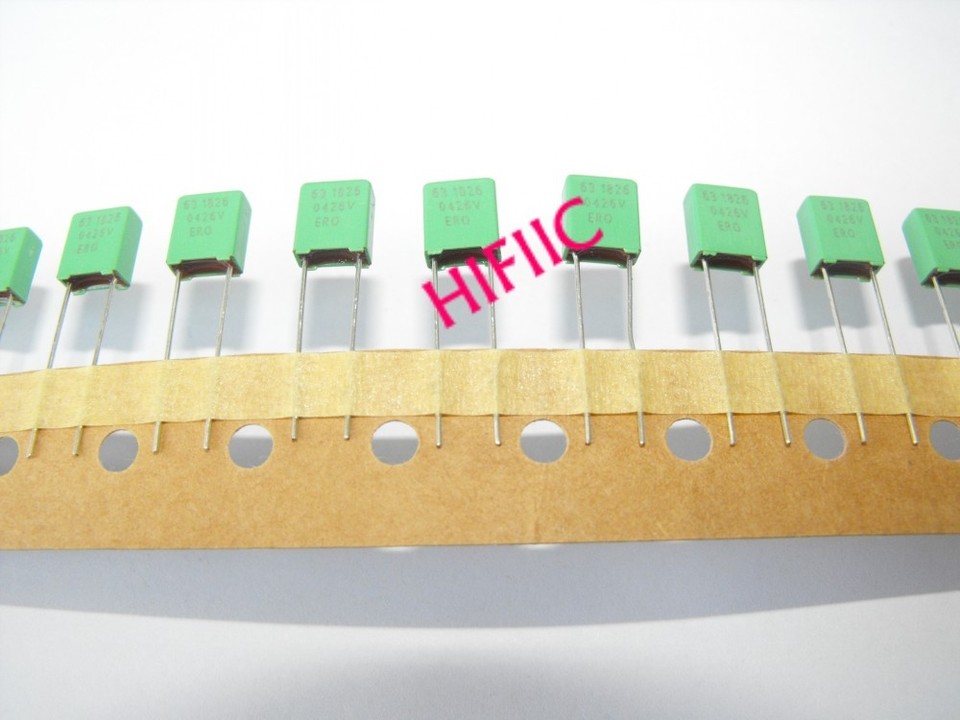 Lot De 10 Condensateurs MKP ERO 0.012J 400VAC 12nF - Réf. 1841-1 (Neuf, Stock Paris)