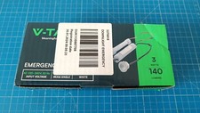 V-TAC 8274 VT-503 3W LED Emergency Downlight, 140lm, 5500K, IP20_0.3_3