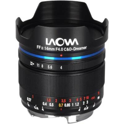 Laowa 14 mm F4 FF RL Zero-D Objektiv für Canon EOS-R - manueller Fokus, ultrakompakt