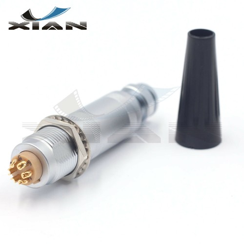 M15-2S 6Pin Circular Push-Pull Connector,Medical Cable Connector Plug and Socket - Picture 3 of 7