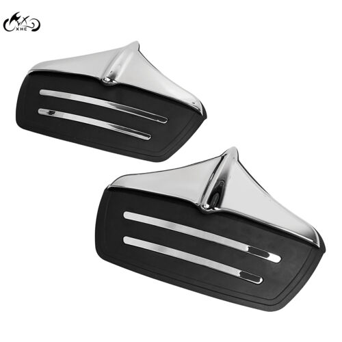 Rear Fender Guard Accents Mud Flaps For Harley Tri Glide Ultra Classic FLHTCUTG - Picture 8 of 21