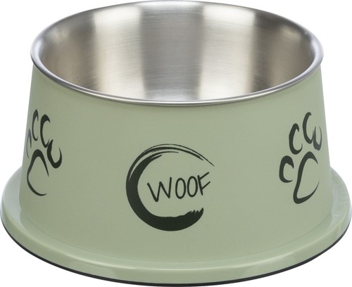 Feeding Bowl Drinking Food Trough Water Stainless Steel Slip Proof - Picture 3 of 4