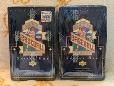 1993 Upper Deck Baseball Series 1 w/36 packs Factory Sealed Box w/Willie Mays