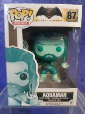 Funko Pop Vinyls DC Batman Vs Superman 87 MIB Aquaman 2015