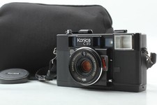  Exc 5 Konica C35 AF Point  Shoot Film Camera Black 38mm F/2.8 From JAPAN