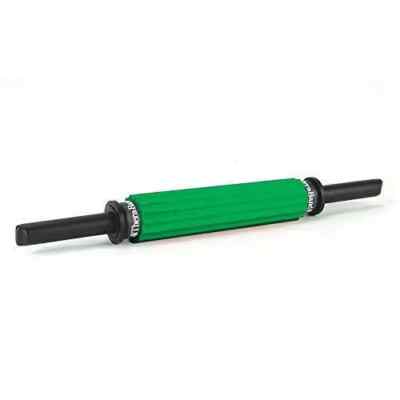 TheraBand Portable Roller Massager + Muscle Rolling Stick W/ Retractable Handles