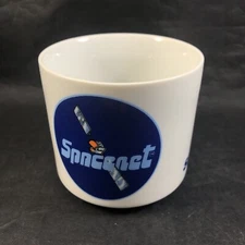 Spacenet Satellite Coffee Mug RCA SPSC Vintage Space Exploration  White Cup
