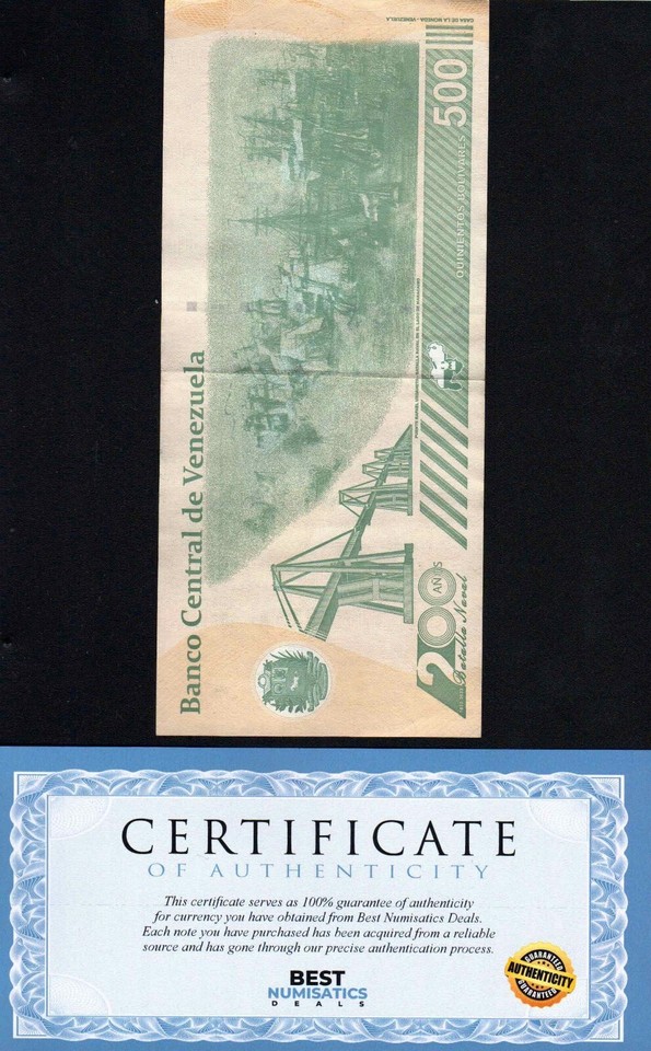 Venezuela 500 Bolivar Digitales 2024 UNC -Million Soberano NEW - Foto 9