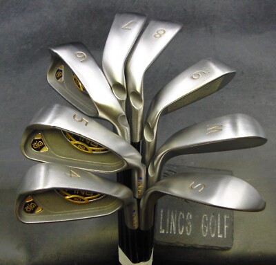 Set 8 x Ping G10 50th Anniversary Blue Dot Eisen 4-SW Regular Graphit*