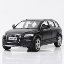Audi Q7 V12 SUV Black 1:36 Model Car Diecast Gift Toy Vehicle Kids Pull Back