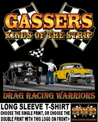 Studebaker Old School Gasser Kings of the Street & Strip Drag Racing T-shirt 16