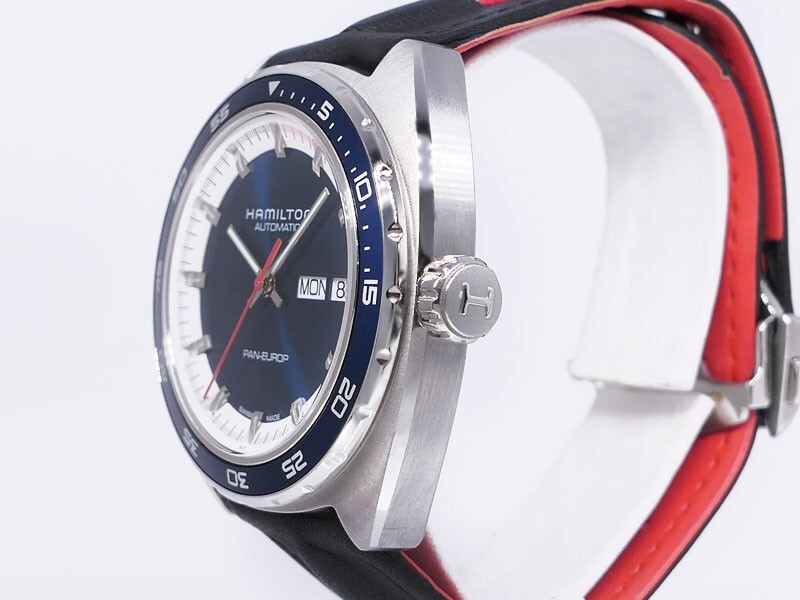 Hamilton American Classic Pan Europ Day Date H35405741 42mm $1,195 