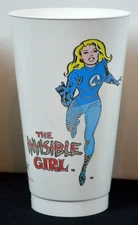 SUE RICHARDS / INVISIBLE GIRL Marvel Super Heroes ICEE CUP 1978 Circle K FF 
