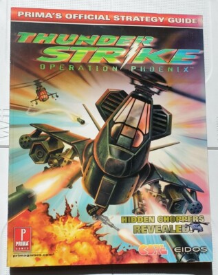Thunderstrike Operation Phoenix Prima Strategy Guide David Cassady Debra McBride