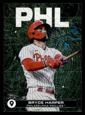 2024 Topps City to City #CTC-9 Bryce Harper Philadelphia Phillies