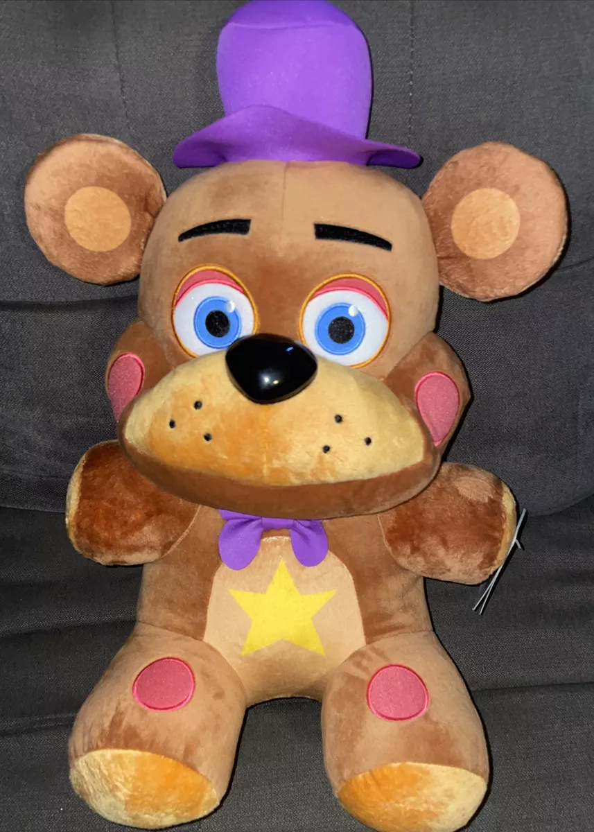 Funko:Five Nights at Freddy's: Rockstar Freddy JUMBO 16”Plush Gamestop  Exclusive