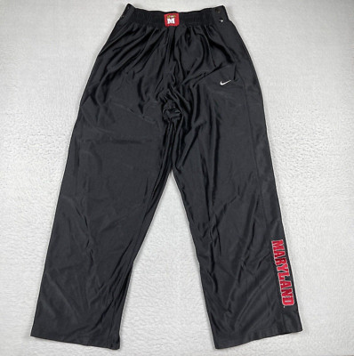 Maryland Terrapins Pants Mens Large Nike Warmup Basketball Breakaway Activewear