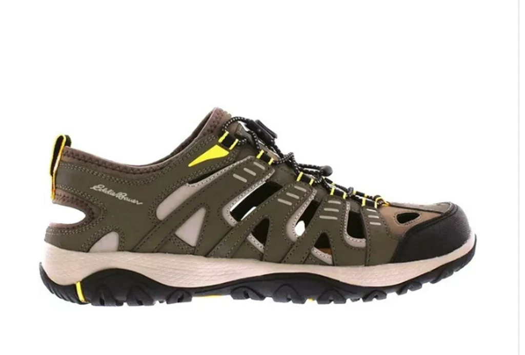 Eddie Bauer NWOB Men s Bungee Lace Eastport Breathable Water Shoe