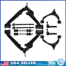 For 2014-2019 Chevy Silverado 1500 Front Upper & Lower Control Arm Tie Rod End