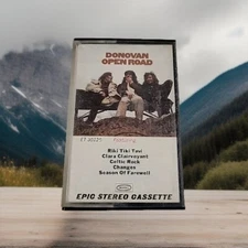 Donovan Open Road ET 30125 Epic Vintage Audio Cassette Tape Folk 