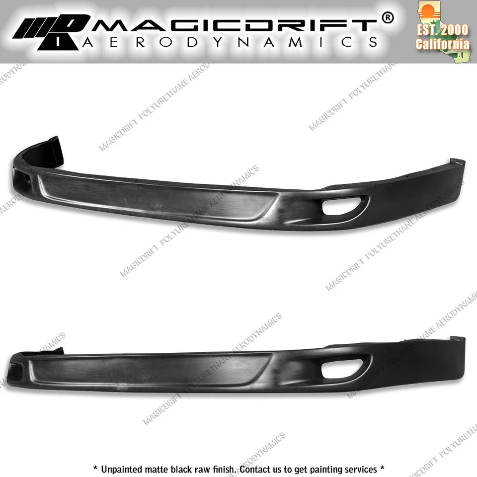 For 93-98 Toyota Supra MK4 TRD V2 Style TRD2 Front Bumper Body Lip Kit Urethane Foto 2 de 4
