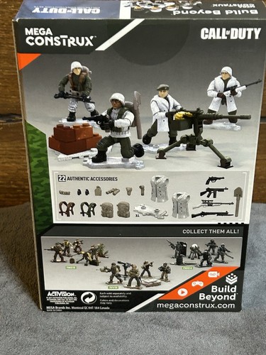 Rare Mega Construx Call of Duty Legends Winter Heroes Construction Set FMG13 - Picture 7 of 10