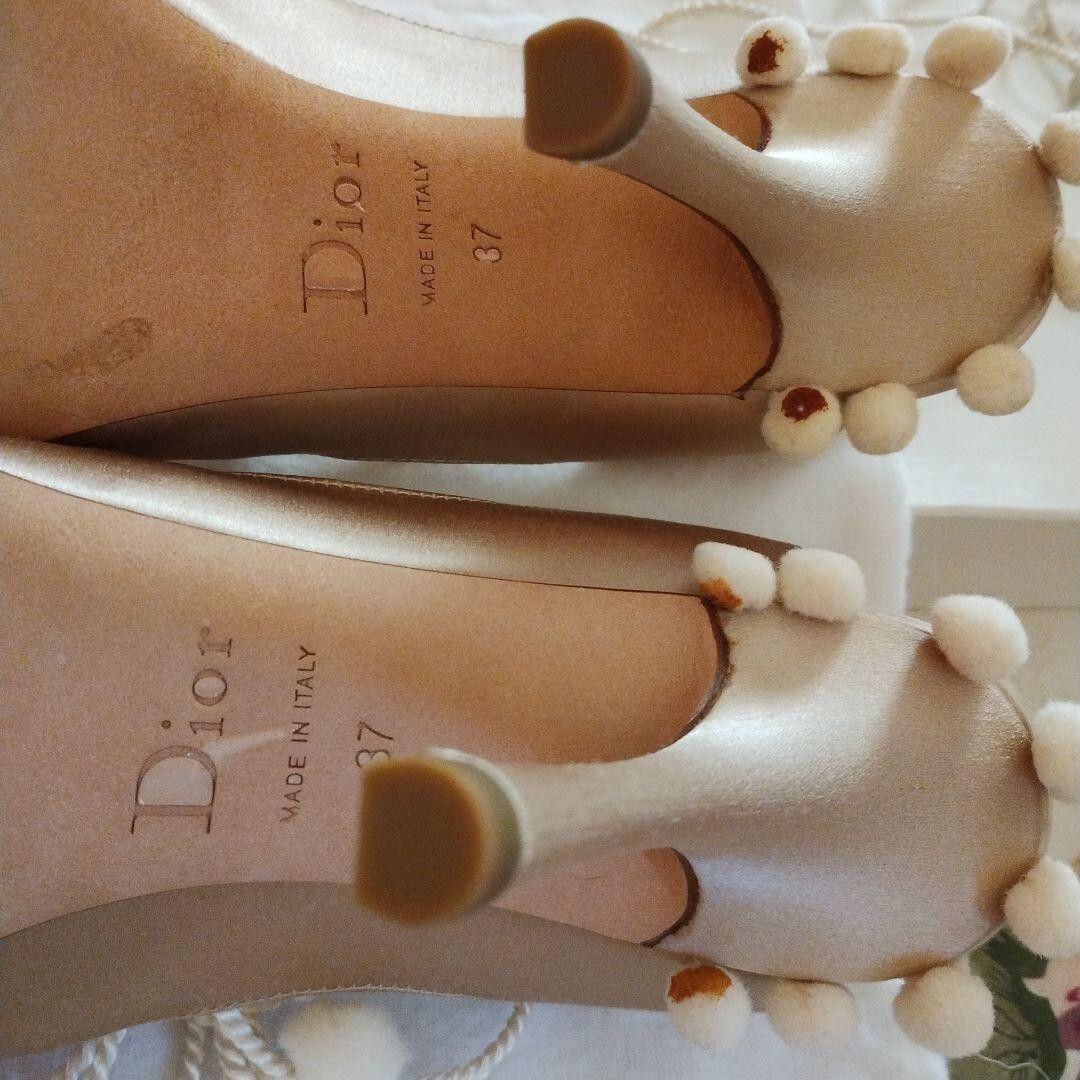 Christian Dior Vintage Sandals Heels Shoes Size 37 US7 Christian Dior Vintage Sandals Heels Shoes Size 37 US7