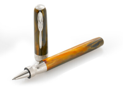 Pineider ピナイダー ラグランデベレッツア ジェムストーン タイガー