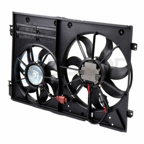 Radiator Cooling Fan For 2007 2008 2009 2010 Volkswagen Eos 2006-2013 Audi A3 - Picture 2 of 6