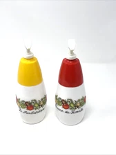 SPICE OF LIFE Sauce de Tomate & Le Moutardier Ketchup Mustard Corning Vintage